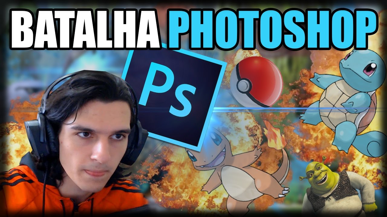 Cazum8 fazendo um evento no discord da batalha de photoshop #2 