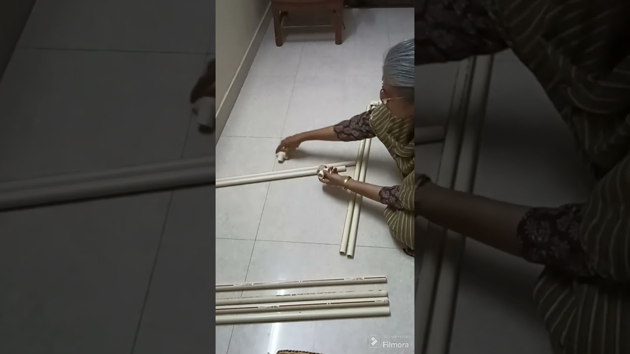 how to make frame for fabric painting /diy pvc pipe frame/customized adda for painting , embroidery