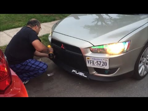 How to install a Mitsubishi Lancer Center Lip