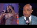 Charles Barkley on Cardi B during halftime "They might be Cardi D's" 😭
