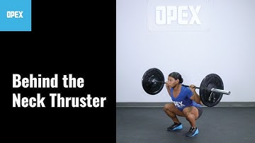 Behind the Neck Thruster