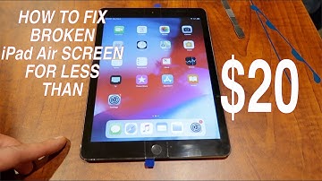 How to fix a broken iPad screen