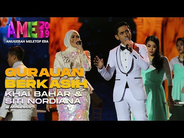 AME2019 | Khai Bahar u0026 Siti Nordiana | Gurauan Berkasih | Anugerah MeleTOP ERA class=