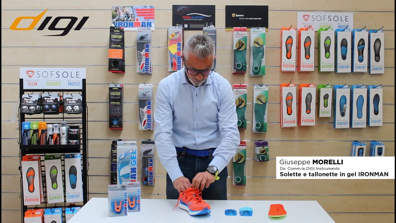 SOLETTE E TALLONETTE IRONMAN GEL