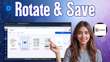 How To Rotate And Save PDF With Smallpdf | Quick & Easy Fix (2025)