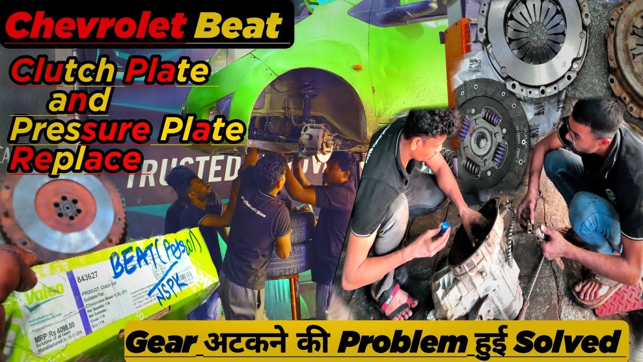 Chevrolet Beat clutch plate change|| Clutch Plate & Pressure Plate Replace chevrolet beat