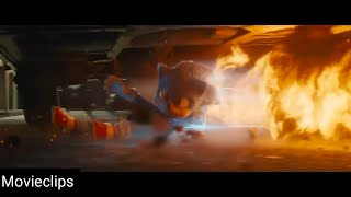 Sonic The Hedgehog 2020 - Racing Robotnik Through The Rings Scene