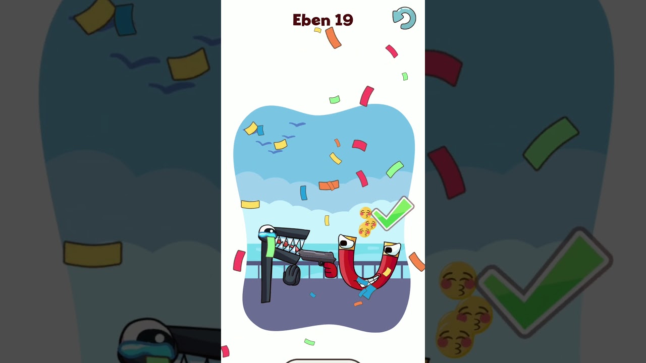 Alphabet DOP Delete Puzzle Level 19+20 