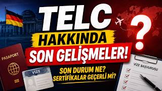 🚨 TELC Hakkında Son Gelişmeler! Son Durum Ne? Sertifikalar Geçerli Mi?