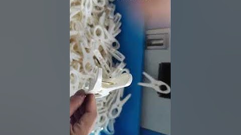 U Shape Spring Clothespin Assembling Machine