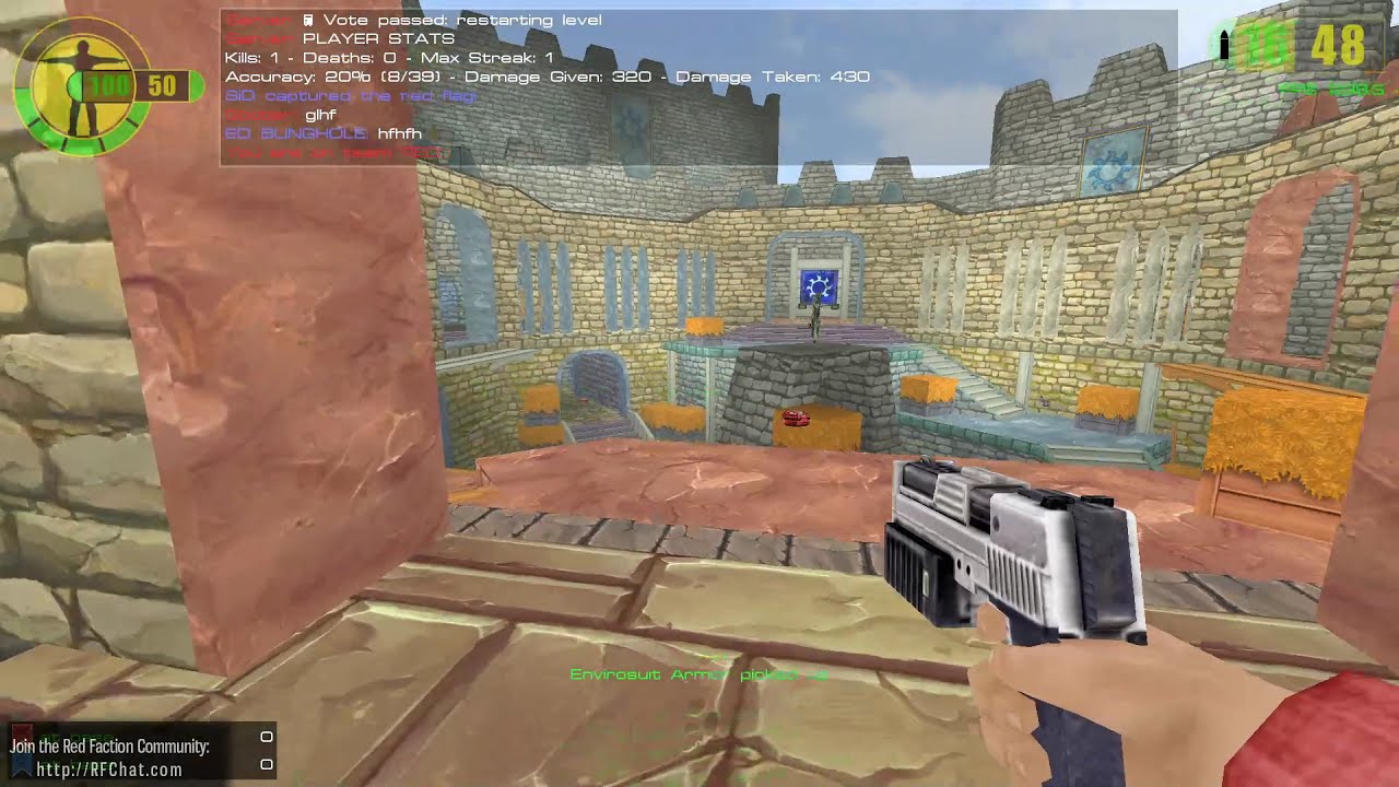 Red Faction 3v3 CTF - Exile | 20 May 2021