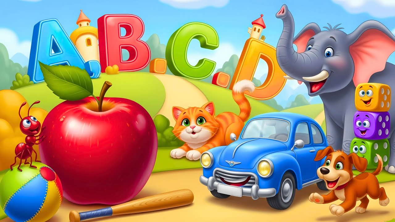 ABC Song for Kids | Learn the Alphabet A to Z | Kids Cartoon Bonanza ...