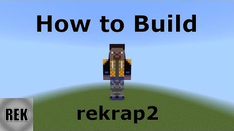 |How to Build rekrap2 (v.1)| Minecraft Skin Tutorials