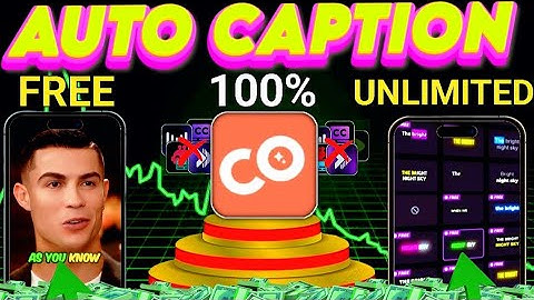 how to generate Auto Captions on video | free caption generate for Video | free ai caption generate 