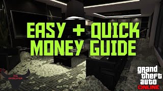 GTA ONLINE | EASY & QUICK MONEY GUIDE FOR THIS WEEK'S 2x Money VIP WORK (SOLO)