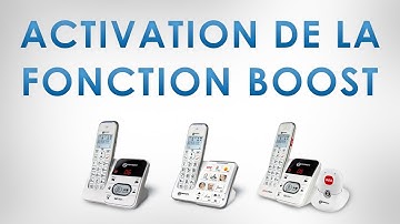 GAMME AMPLIDECT295 - Activation de la fonction "BOOST"