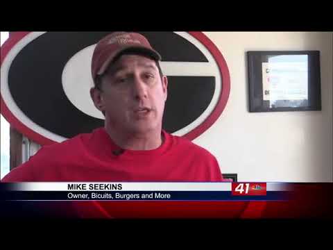 newspaper mockup Jake Fromm gets his own burger!