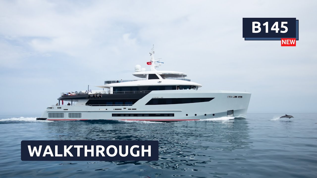 B145 hybrid steel full displacement superyacht | Bering Yachts