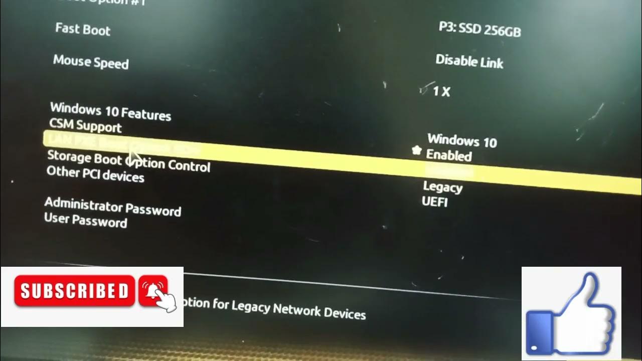 How to Enable LAN Boot in BIOS Gigabyte Motherboard 👈👈😊 YouTube