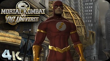 Mortal Kombat Vs DC Universe | Chapter 1 Flash | Story Mode 4K 60 FPS
