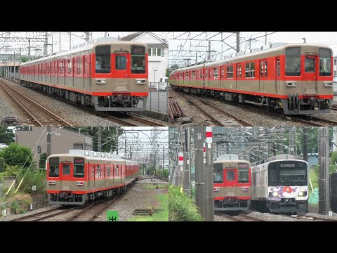 【ツートンカラーを使用した臨時列車】東武8000系8000型81107F ダイヤ作成教室 臨時列車 つきのわ通過・高坂着発【4K】