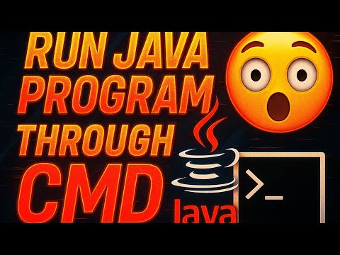 Run Your First Java Program in CMD — Step-By-Step!