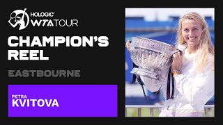 Eastbourne champion Petra Kvitova's BEST points from her 29th title run! 🏆