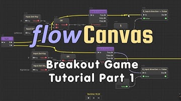 Breakout Game Tutorial with FlowCanvas Visual Scripting for Unity (Part 1 : Paddle Movement)