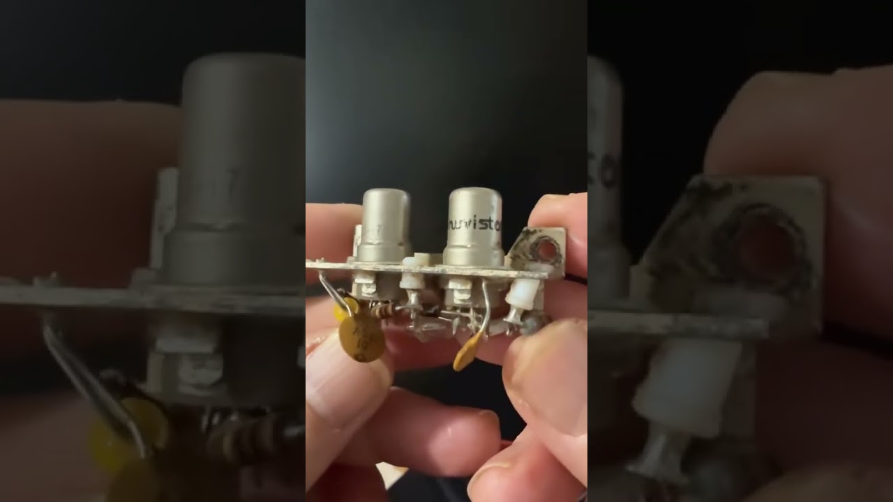 Space Age Nuvistor tube on some kind RF module 