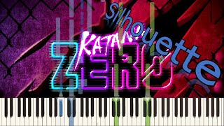Silhouette - Katana Zero (piano tutorial)