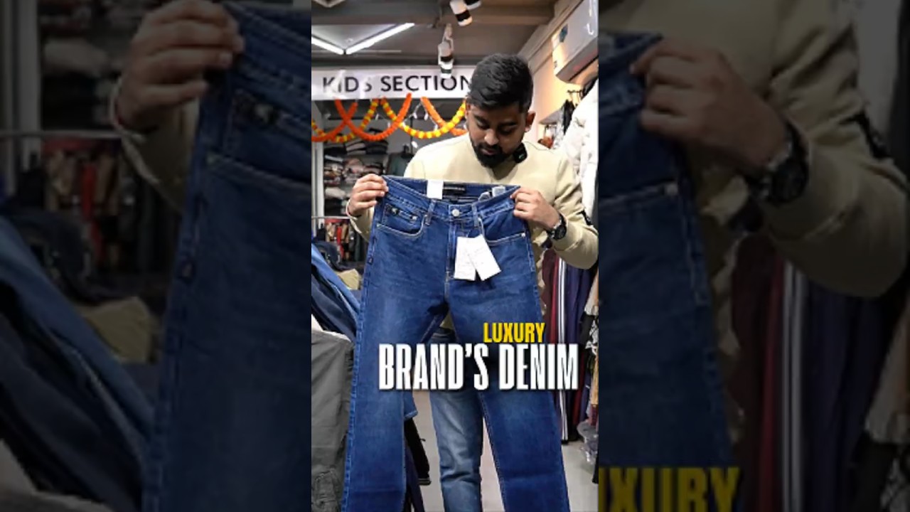 Luxury Brand's Denim | Premium Export Surplus Clothing At 90% Off
