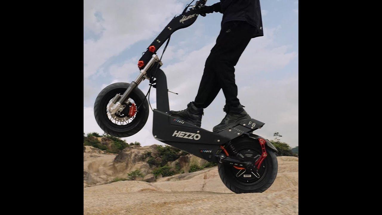 Insane HEZZO F8PRO 15000W E-Scooter Hits 90+ km/h On AND Off-Road
