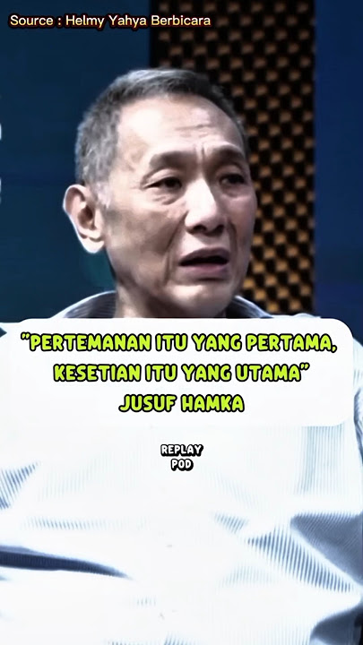 'Pertemanan Itu Pertama, Kesetiaan Itu Utama' – Jusuf Hamka 🤝🔥 #Shorts