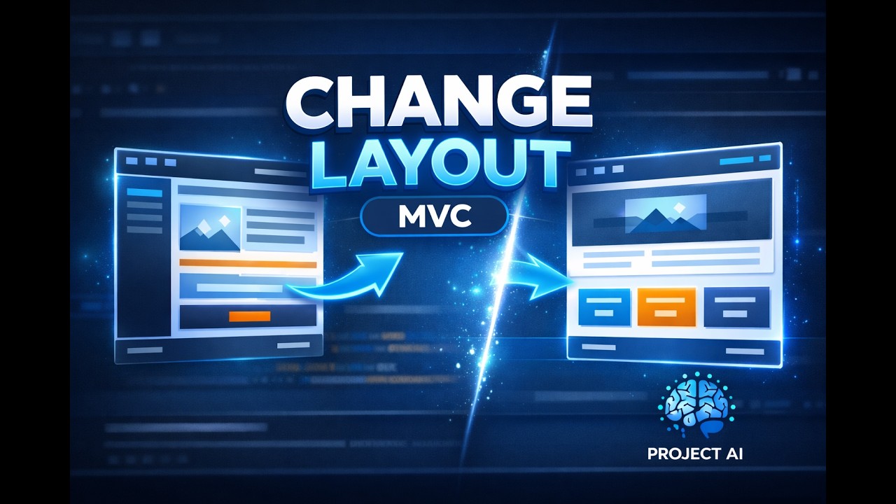 How to Change Layout & Views in ASP.NET MVC (Step-by-Step Urdu) - YouTube
