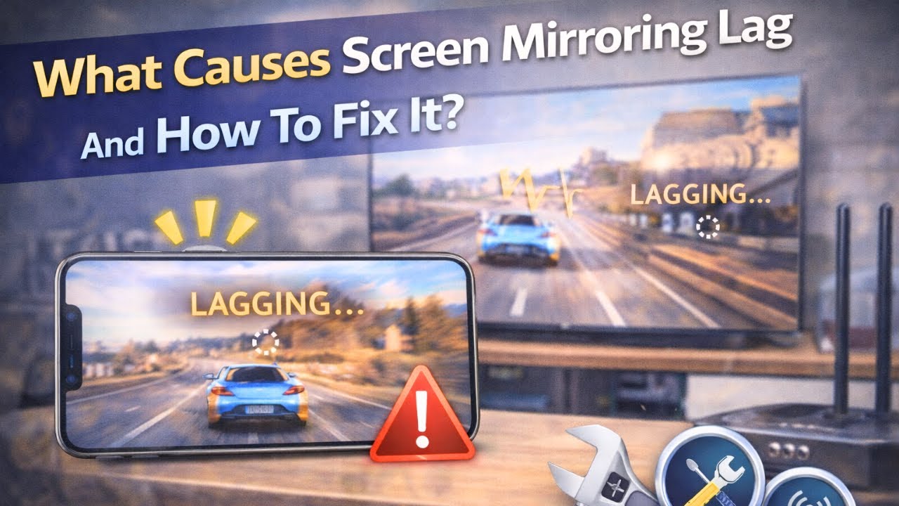 What Causes Screen Mirroring Lag And How To Fix It? - YouTube