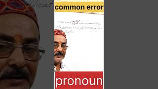common error pronoun#@SK unique Classes by Shrinath sir #shortsfeed #education #shorts viral#explore