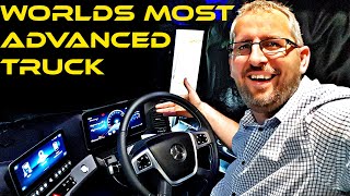 2019 Mercedes Actros Cab Tour Featuring Multi-Media Cockpit