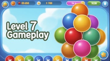 🎯 Bubble Shooter Level 7 | Perfect Aim & Full Walkthrough 💥 Bubble Shooter Gameplay | IVYGAMES