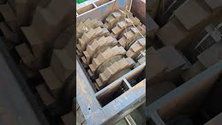 Custom made #scrap steel rebar shredder has passed testing and is ready for shipment! #Rec