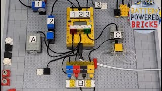 Testing Lego 9v and Mindstorms elements using the RCX