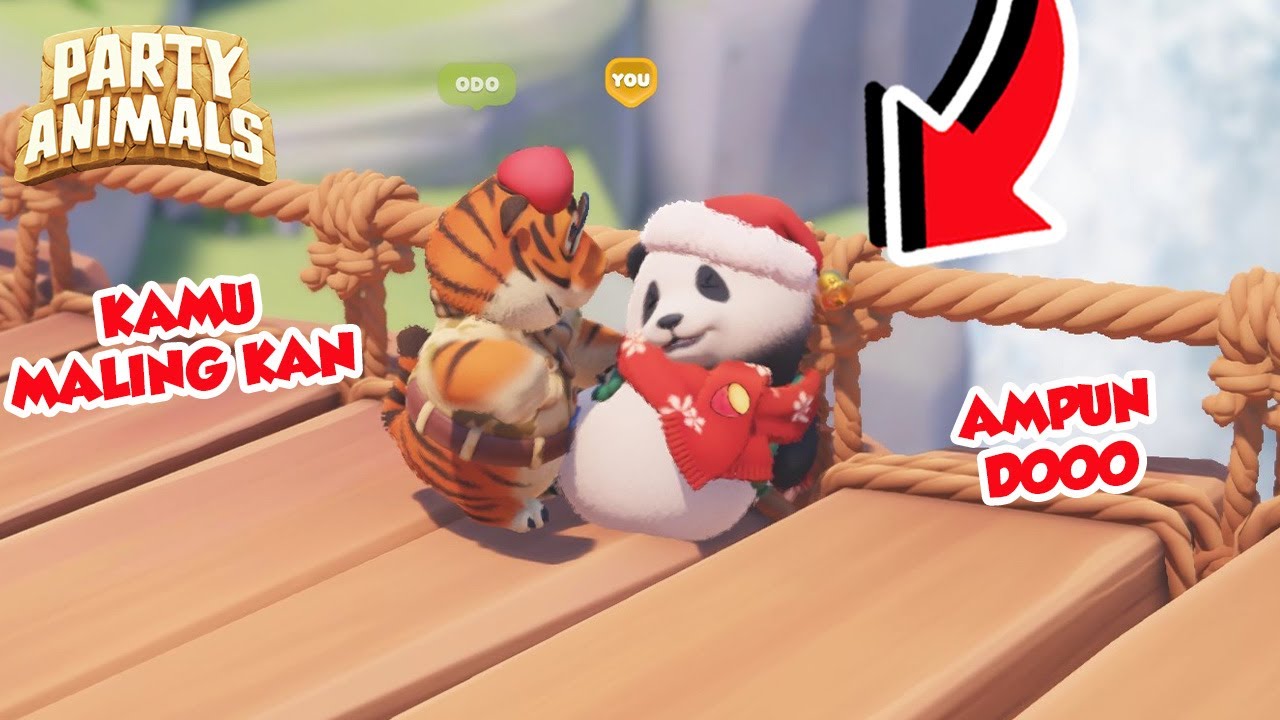 AKU DIBULLY!!! ODO NGAMUK DI PERANG HEWAN LETOY PARTY ANIMAL!!!