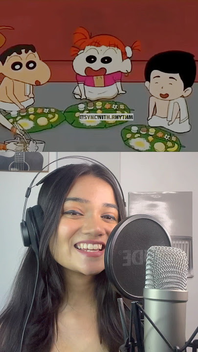 Dosa Idli Sambhar Chutney by Shinchan #shinchan #trendingshorts