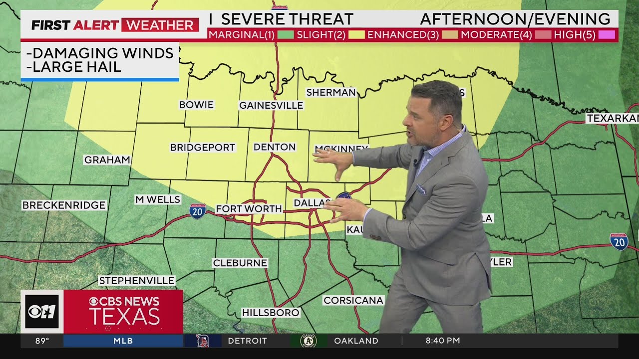 Rain chances increase Thursday night into Friday morning - YouTube