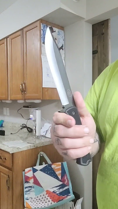 FALLKNIVEN A1X!! HOW THICK???? #shorts #sweden #edc #knife #bushcraft
