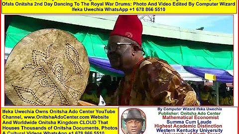 Onowu Engineer Ononye At 2019 Ofala Onitsha By Computer Wizard Ifeka Uwechia