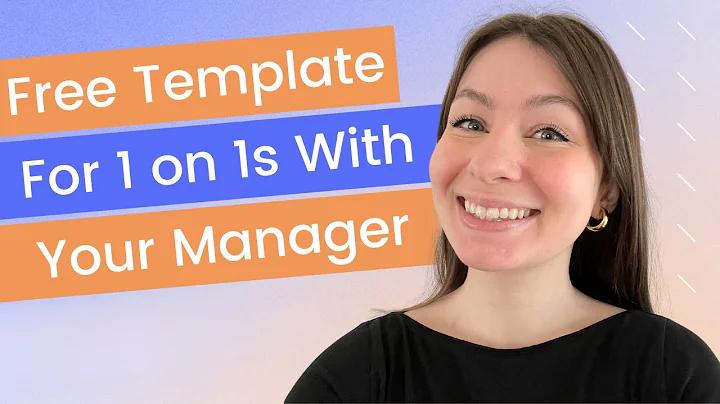 One on one Meetings With Your Manager | FREE TEMPLATE | Fellow.app