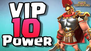 VIP 10 is the KEY to City Upgrades | Rise of Kingdoms