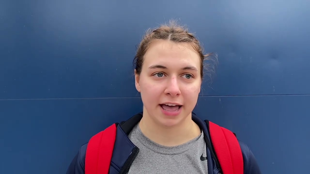 WBB: Andrea Cournoyer/Carley Kuhns Postgame Interviews (@ UNCG)