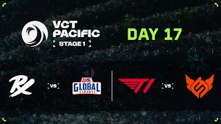 PRX vs GE / T1 vs FS - VCT Pacific - Stage 1 - Playoffs - Day 2