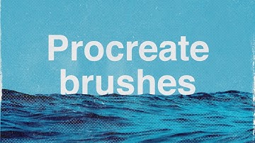 Using texture and halftone brushes in Procreate | RetroSupply